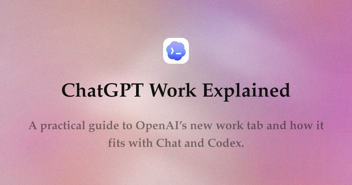 ChatGPT Work Explained