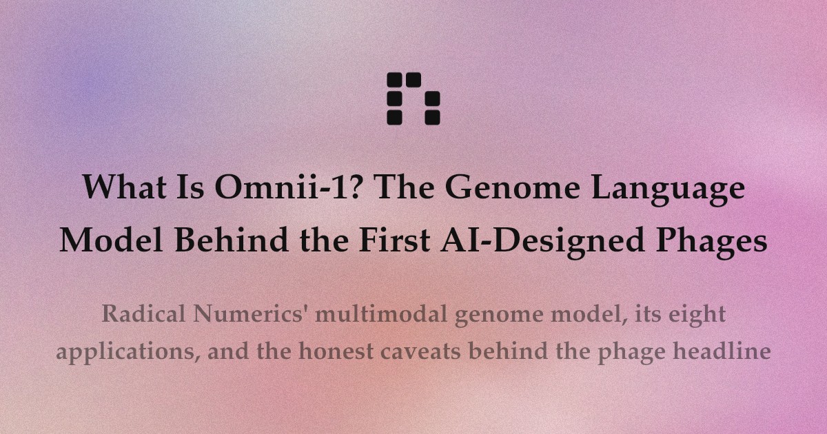 What Is Omnii-1? The Genome Language Model Behind the First AI-Designed Phages