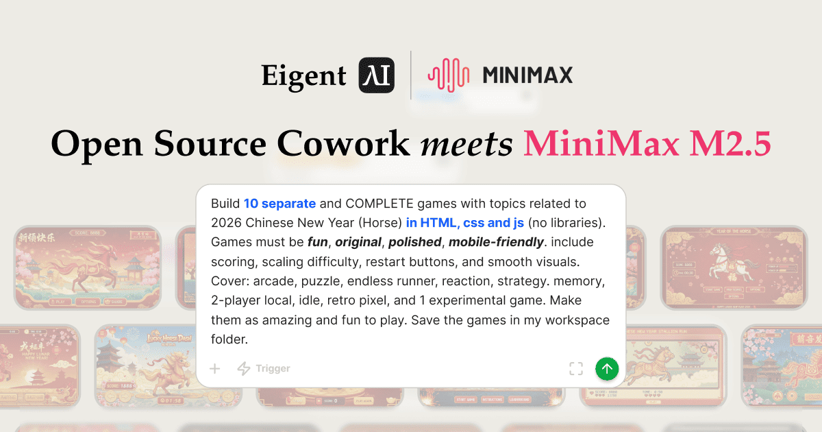 Build 10 Chinese New Year HTML5 Games with Eigent