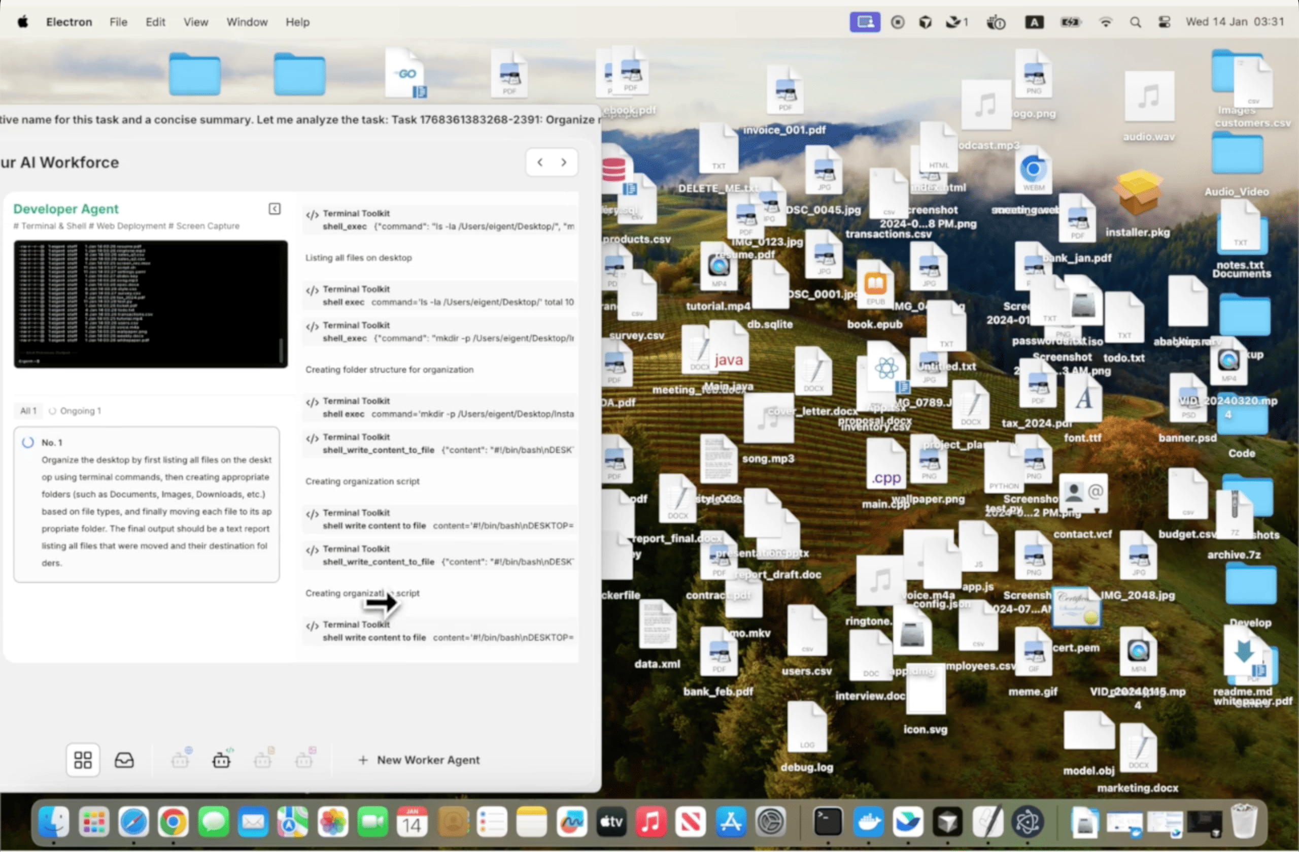 Organize Desktop Files